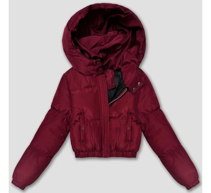 kurtka zimowa  bordowa model 21731669 - J.STYLE
