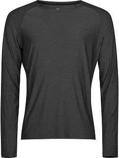 TJ Sportovní tričko s dlouhým rukávem 18. black melange model 22498293 - Tee Jays