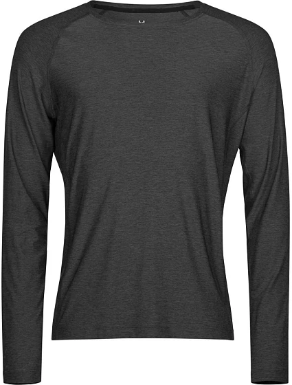TJ Sportovní tričko s dlouhým rukávem 18. black melange model 22498293 - Tee Jays TJ Sportovní tričko s dlouhým rukávem 18. black melange model 22498293 - Tee Jays