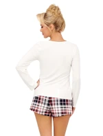 Pyžamo Ho Ho II 1/2 Ecru - Donna Pyžamo Ho Ho II 1/2 Ecru - Donna