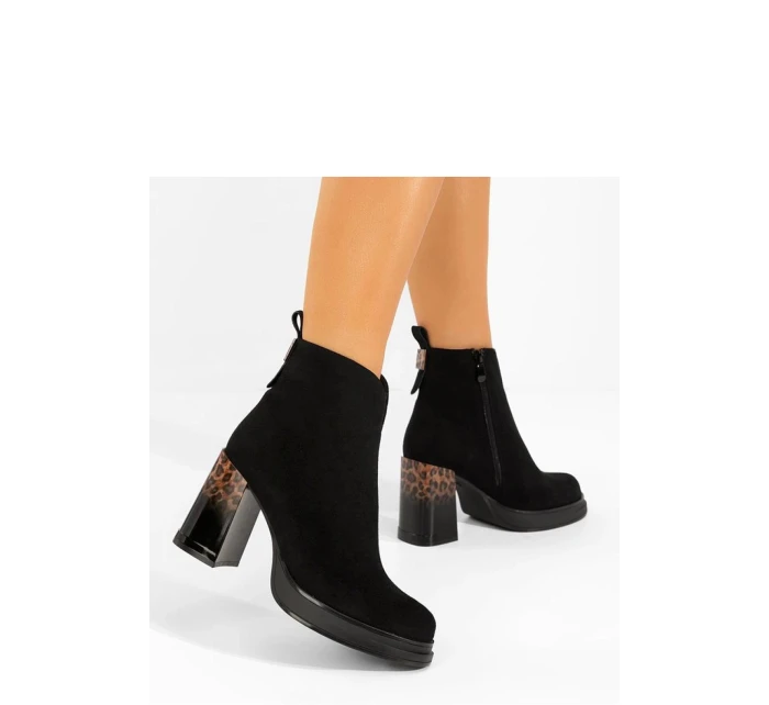 Topánky na podpätku model 222034 Solea