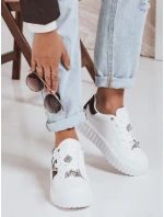 Dámske tenisky na platforme biele FashionStreet ZY1058