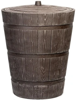 Sud na dažďovú vodu RUSTICO 275L UMBRA WOOD detské