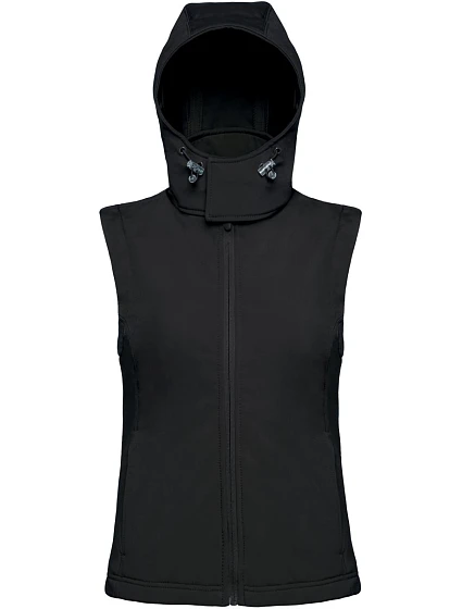 B&C Hooded Softshell /women Dámská 3-vrstvá vesta black model 22497802 B&C Hooded Softshell /women Dámská 3-vrstvá vesta black model 22497802