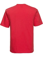 Tričko Russell Athletic 180M z hrubej bavlny „Authentic“ 10.180M, jasne červené Tričko Russell Athletic 180M z hrubej bavlny „Authentic“ 10.180M, jasne červené
