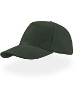 Atlantis Headwear Liberty Five 5-panelová bejzbalová čiapka „Liberty Five“ 33.0180 fľaškovozelená