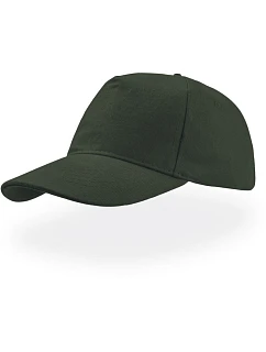 Atlantis Headwear Liberty Five 5-panelová bejzbalová čiapka „Liberty Five“ 33.0180 fľaškovozelená