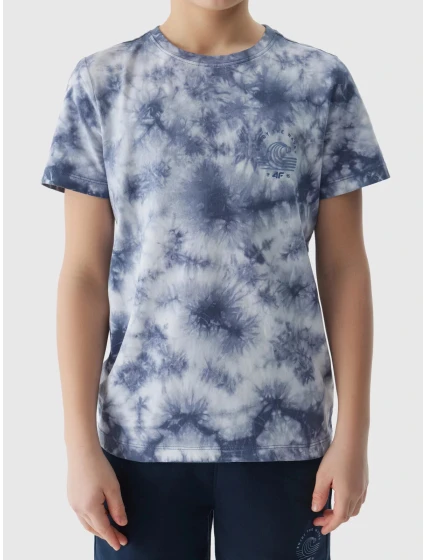 Chlapčenské tričko s potlačou 4F - viacfarebné