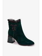 Topánky na podpätku model 220504 Step in style