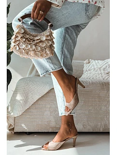 Žabky na podpätku model 226526 Krok vo veľkom štýle