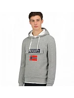 Geografické Nórsko Gadrien DB 054 M WW6114H/GN/Blended Grey/White Mikina