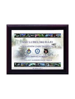 Plastový diplom s farebným dotykovým laminátom