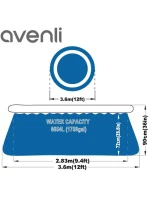 360x90cm DRABON BASIN 17795