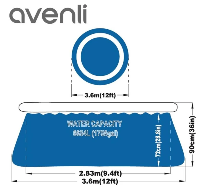 360x90cm DRABON BASIN 17795