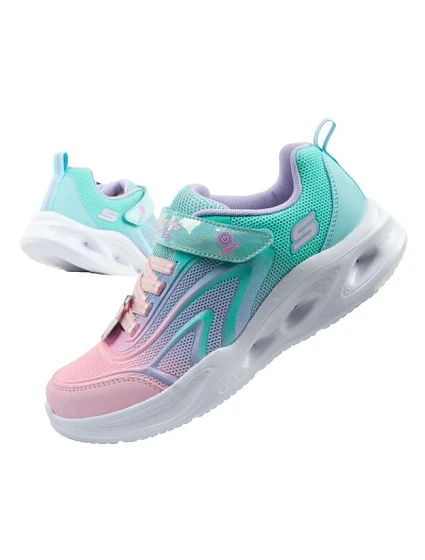 Detská športová obuv Skechers Color Breeze LED pre dievčatá