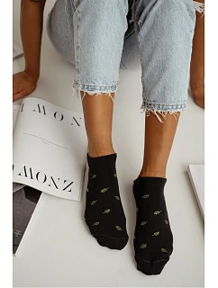 Dámské nízké ponožky model 22044975 Černé - Milena