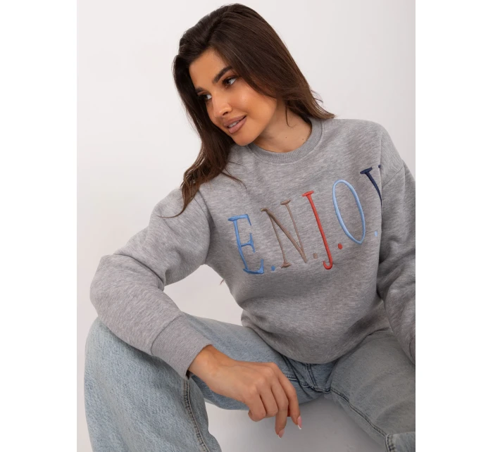 Bluza model 20170751 szary - FPrice Bluza model 20170751 szary - FPrice