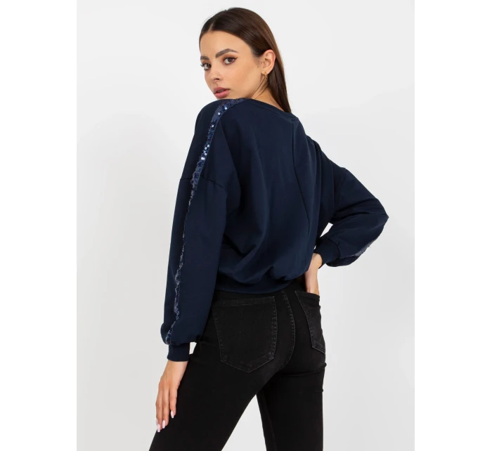 Mikina RV BL 8067.88 tmavo modrá