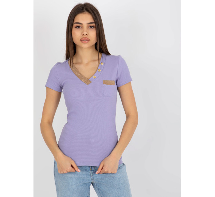 Tričko RV TS 8543.12P svetlo fialová