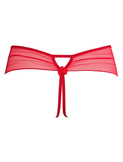 Tanga Plus Size model 17682143 červená - Axami