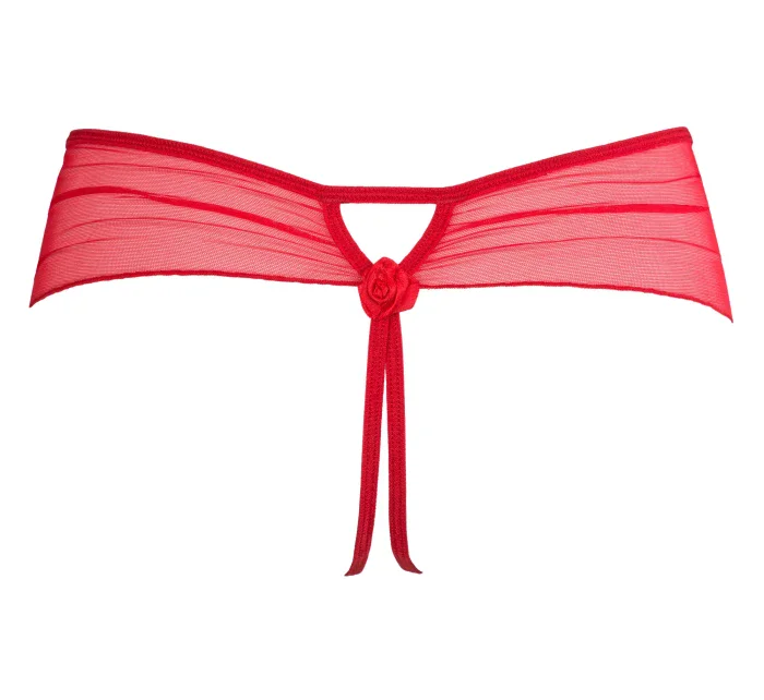 Tanga Plus Size model 17682143 červená - Axami