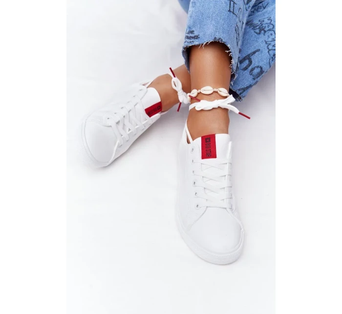 Dámské módní tenisky Big Star - bílé