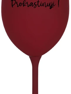DON'T DISTURB! - burgundský pohár na víno 350 ml