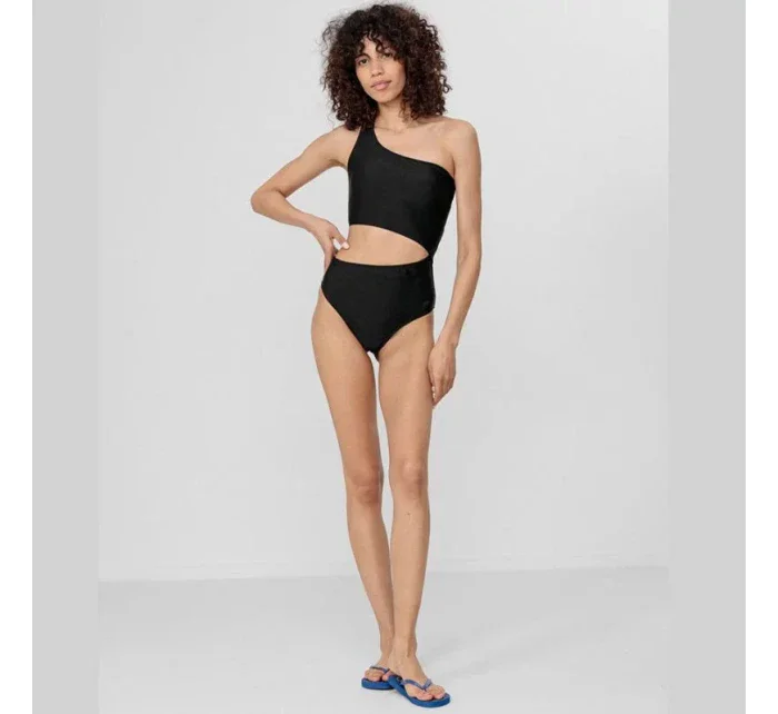 Dámske jednodielne plavky W H4L22-KOSP005 20S čierne - 4F