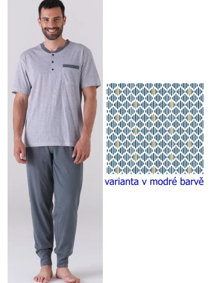 Pánské pyžamo model 20215483 - Karelpiu Pánské pyžamo model 20215483 - Karelpiu