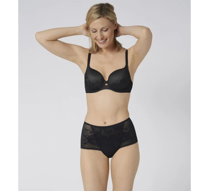 Dámske nohavičky Wild Rose Sensation Maxi čierne - TRIUMPH