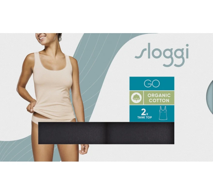 Dámske tielko Sloggi GO Tank Top C2P čierne Dámske tielko Sloggi GO Tank Top C2P čierne