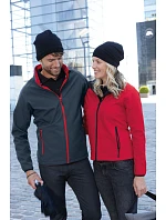 JN Pánská 2vrstvá promo softshellová bunda 02. red/black model 22530164 - Daiber JN Pánská 2vrstvá promo softshellová bunda 02. red/black model 22530164 - Daiber