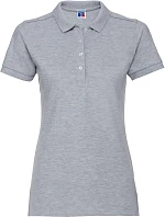 Dámské elastické piqué polo 10. light oxford model 22473814 - Russell Athletic Dámské elastické piqué polo 10. light oxford model 22473814 - Russell Athletic