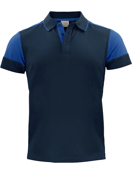 Printer Prime Polo Men Pánske piqué polo z hustej bavlny 61.5024 námornícka modrá/kobaltová Printer Prime Polo Men Pánske piqué polo z hustej bavlny 61.5024 námornícka modrá/kobaltová
