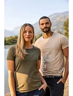 Cutter & Buck Women Dámské elastické tričko anthracite melange model 22458766 Cutter & Buck Women Dámské elastické tričko anthracite melange model 22458766