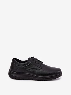 Pánské černé polobotky model 22539725 - EVENTO