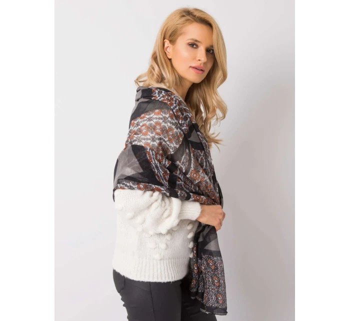 Dámský šátek AT CH model 14841810 2 černý - FPrice