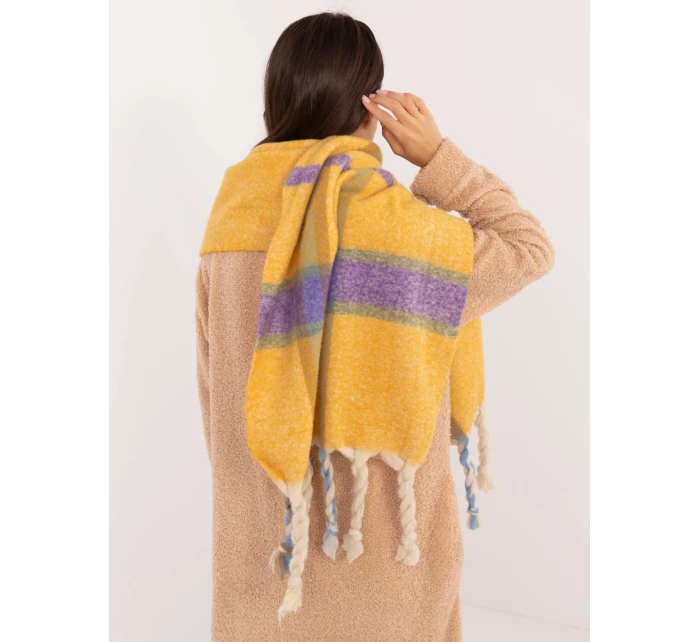 Šála AT SZ model 20519152 tmavě žlutá - FPrice