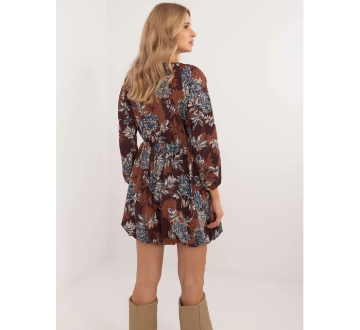 Sukienka DHJ SK  brązowy model 20572077 - FPrice