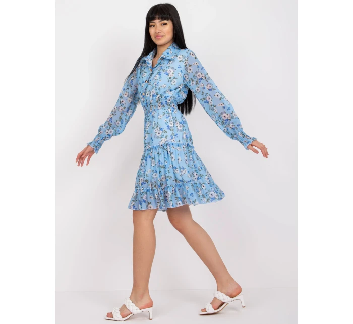 Dámské šaty DHJ SK model 17531430 světle modré - FPrice