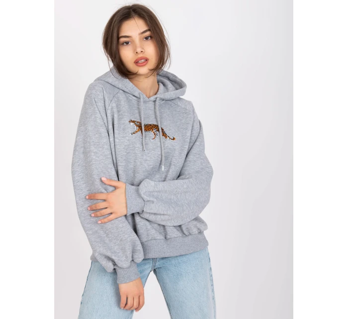 Mikina EM BL model 17195496 šedá - FPrice Mikina EM BL model 17195496 šedá - FPrice