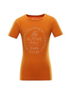 Detské bavlnené tričko ALPINE PRO DEWERO jesenný variant javor pb