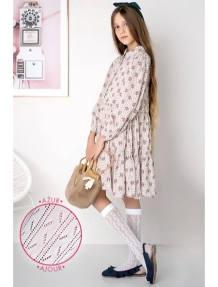 DZIEWCZĘCE PODKOLANÓWKI model 19688207 - Knittex DZIEWCZĘCE PODKOLANÓWKI model 19688207 - Knittex