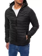 Pánská přechodná prošívaná bunda černá Dstreet model 21964306 - FashionStreet