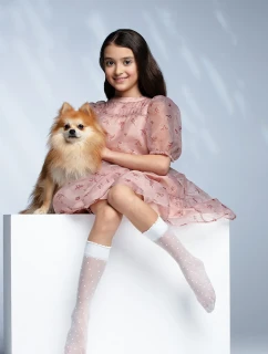 Podkolienky YOCLUB SKA-079 vzor 20 den