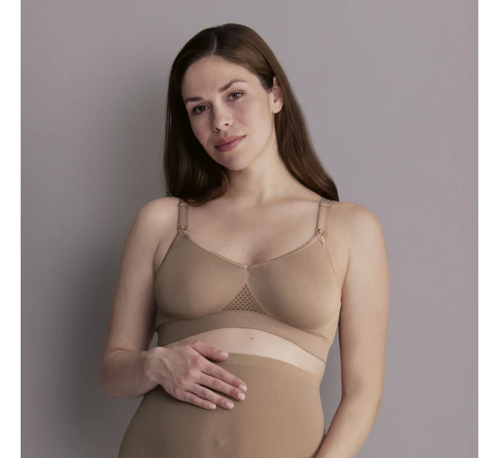 Seamless podprsenka na dojčenie moldovaná 5096 dusty rose - Anita Maternity