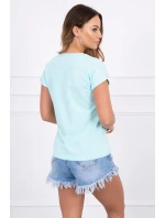 Nakupovanie je moja kardio mätová blúzka