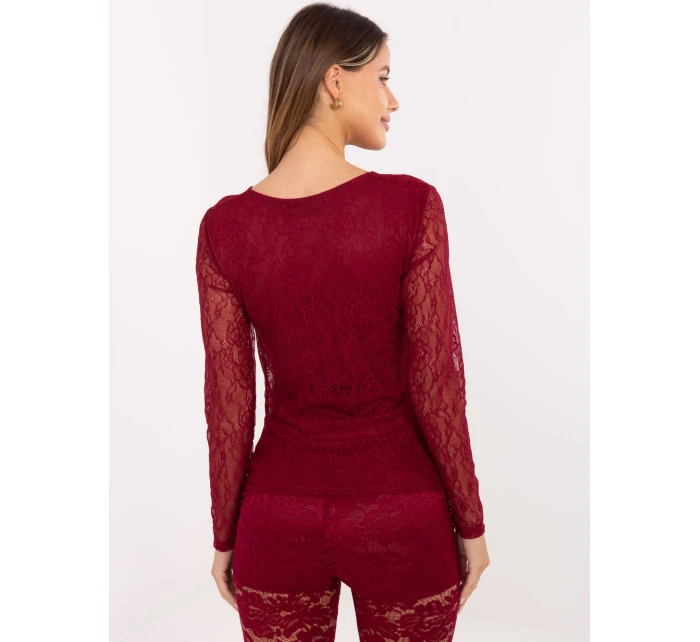 Blúzka MI BZ 272403.19P bordová