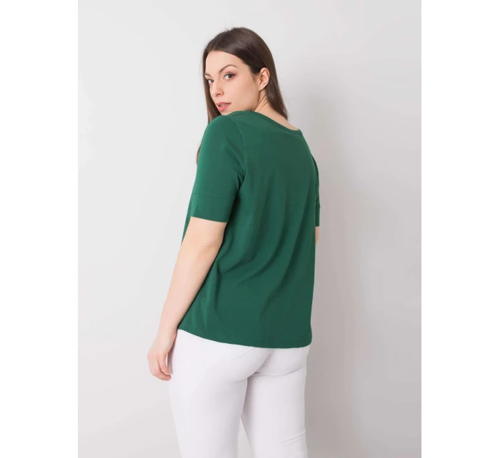 Tričko RV TS 6330.92P tmavo zelená