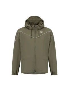 Rogelli bunda do dažďa ESSENTIAL zelená 2XL